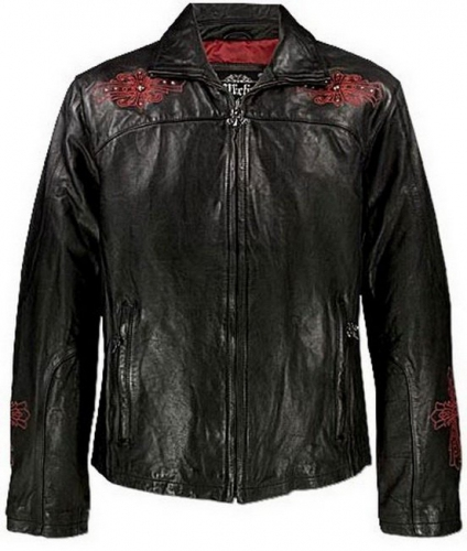 Affliction Cross Leather Jacket buy